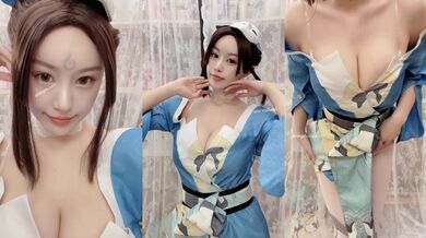 【爆乳女神究极核弹】秀人网顶级巨乳女神『朱可儿』最大尺度 超美女神『不知火舞』超强COS极致诱惑 (3)