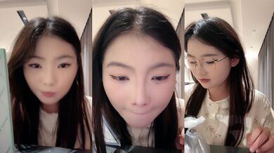 ⚫️【新晋反差嫩妹】，闷骚眼镜小迷妹【困】道具自慰，无套啪啪，尝试肛交后入，小母狗属性拉满(12V) (11)